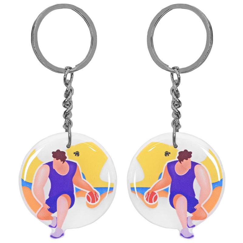 Magnet Keychain Basket Ball - KC110