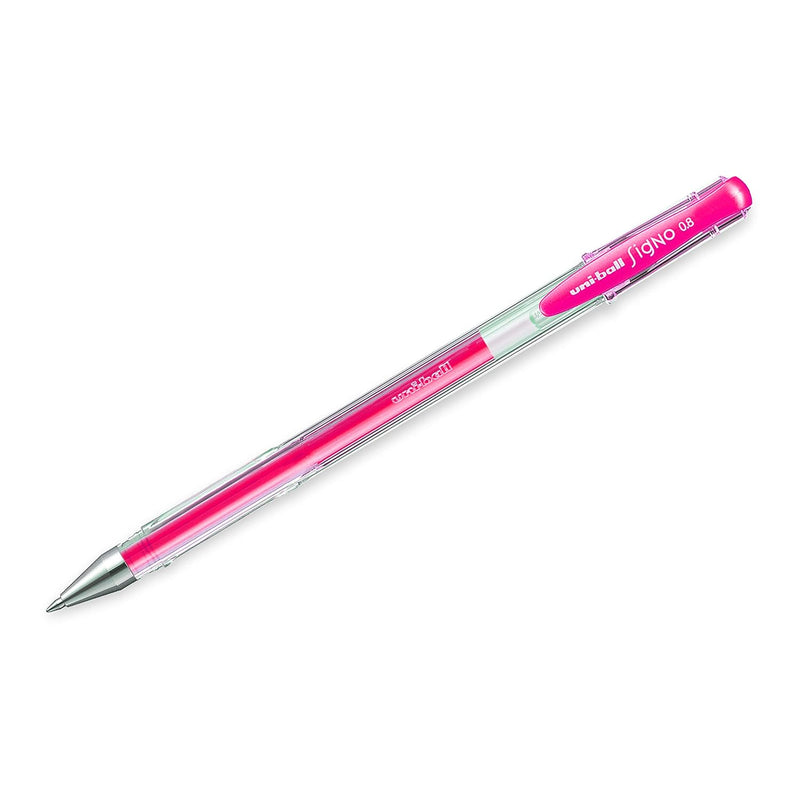 Uniball Signo UM-100 0.7mm - 0.8mm Gel Pen Multicolor, Pack of 12