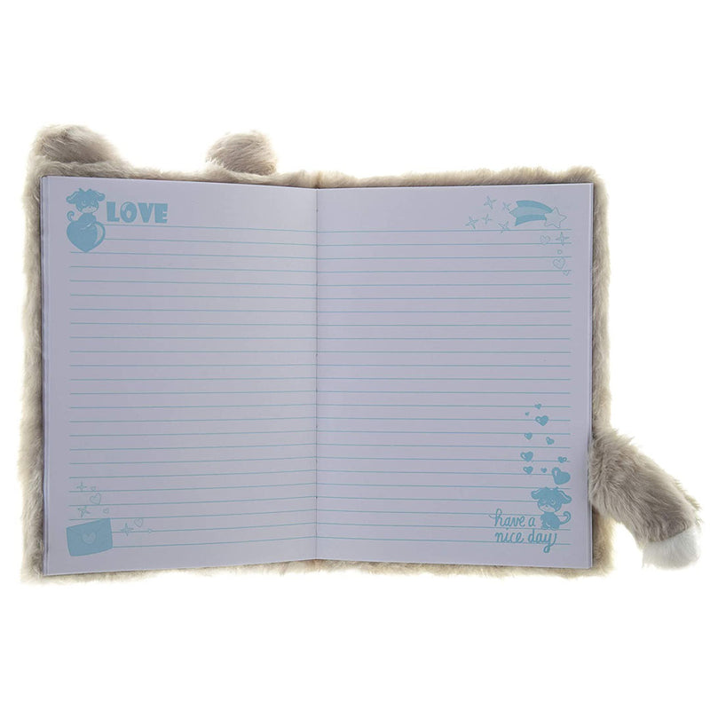 Mirada Bow Bow The Puppy Plush Notebook