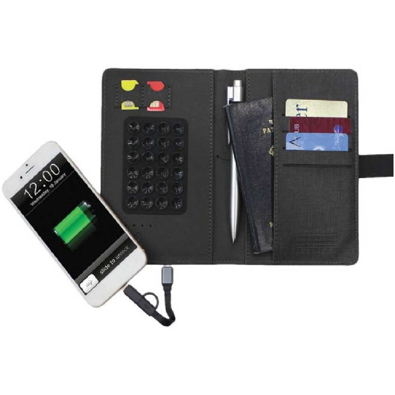 Viva Passport Power Wallet (Grey)